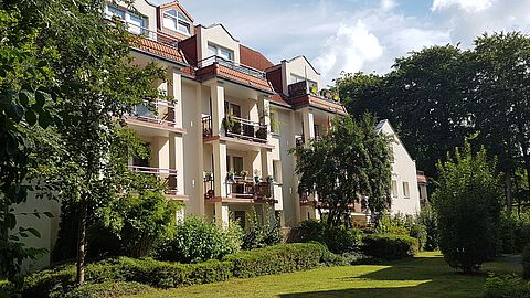 Feierabend auf dem Balkon: Krückau Immobilien
